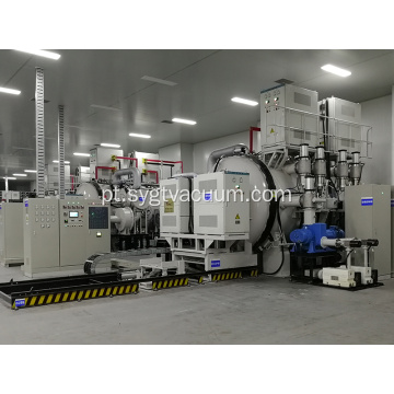 Forno de desidroxilação de quartzo a vácuo